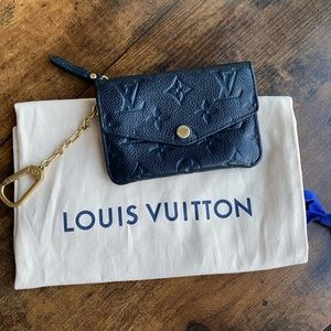 Louis Vuitton empreinte key pouch wallet